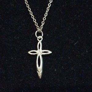 Sterling Silver Small Holy Cross Pendant